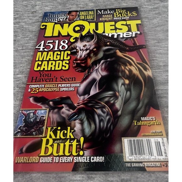 Inquest Gamer Magazine #31 November 1997 Magic Cards Paperback - Picture 1 of 7